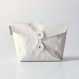 TINY Pouch｜油絵のカンヴァスで作った小さいポーチ。の画像