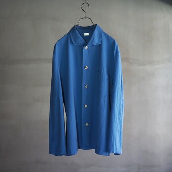 63mokko スリーピングシャツジャケット with ニホンジカのボタンの画像