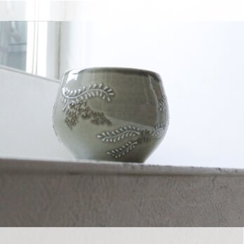 有田焼：ミモザ丸々カップの画像