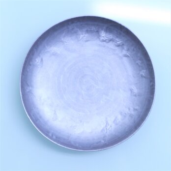 麟　Lin　10cm丸小皿 -Silver-の画像